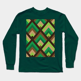 V Pattern Long Sleeve T-Shirt